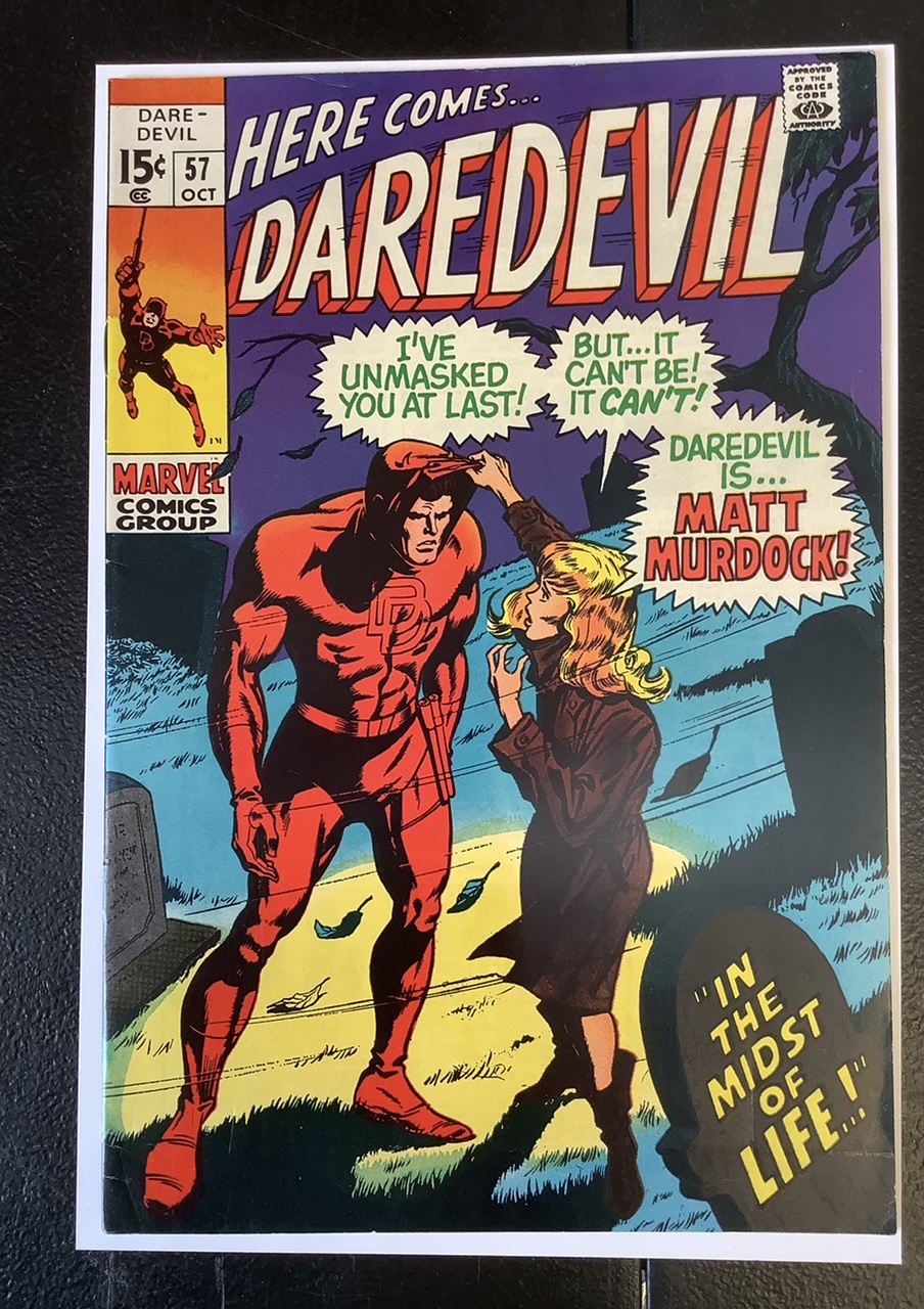 Daredevil #57 VF Front Cover