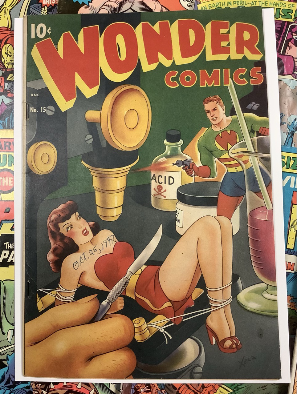 Wonder Comics #15 VF- Front Cover