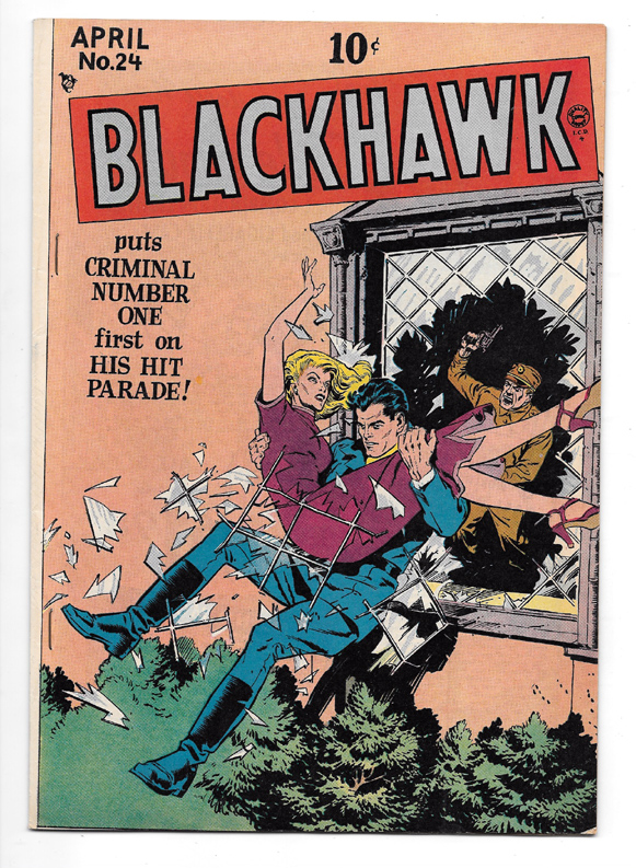 Blackhawk (Quality) #24 NM- Front Cover