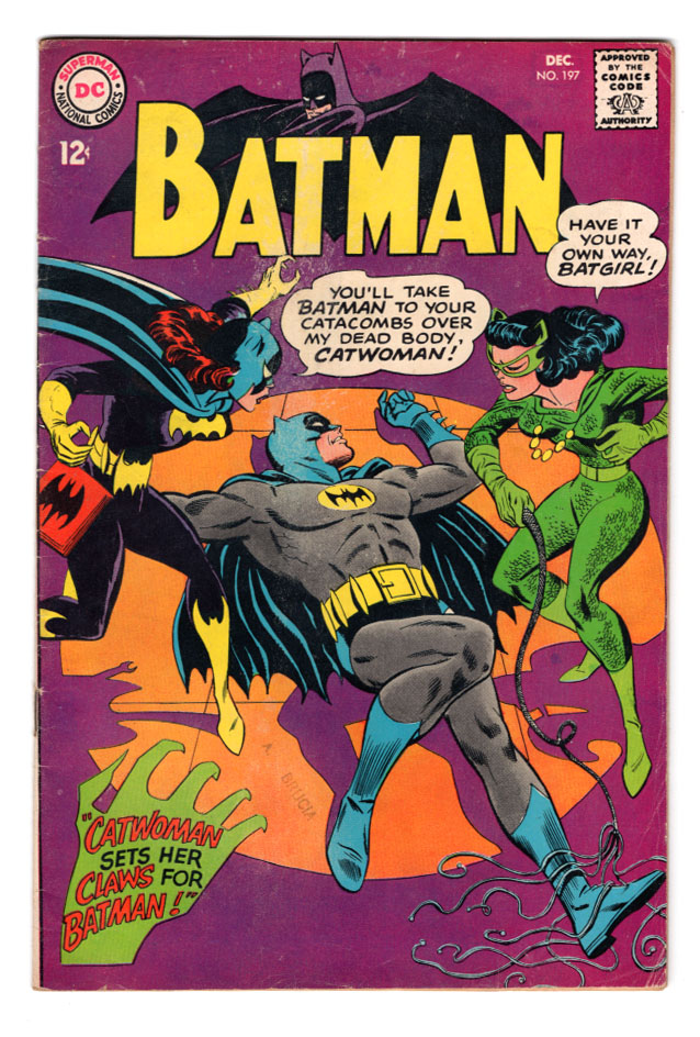 Batman #197 F- Front Cover