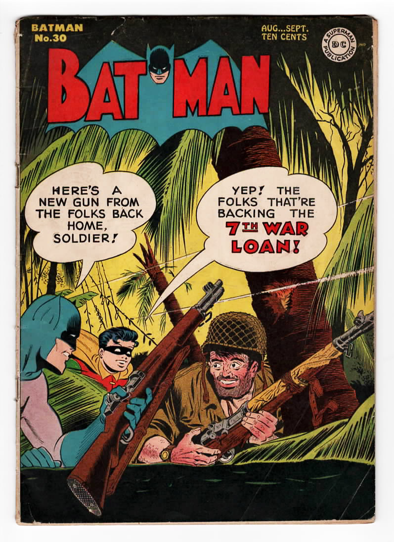 Batman #30 VG+ Front Cover