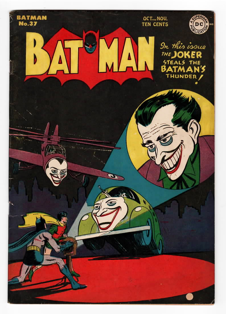 Batman #37 VG/F Front Cover