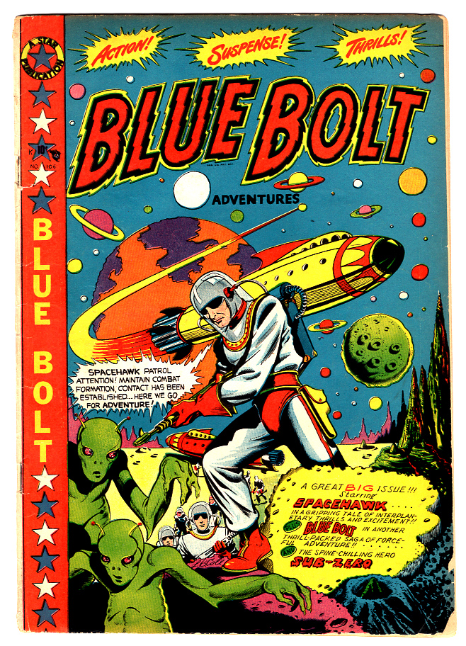 Blue Bolt (Star) #106 VG+ Front Cover