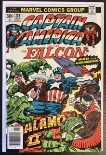 Cover of Captain America #203