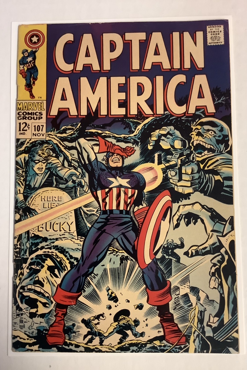 Captain America #107 F Front Cover