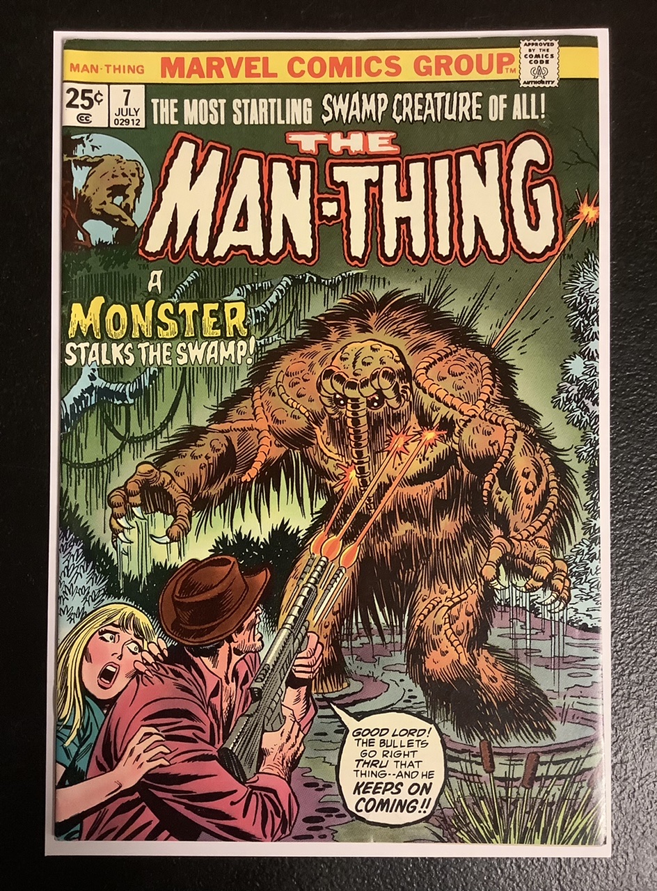 Man-Thing #7 VF/NM Front Cover