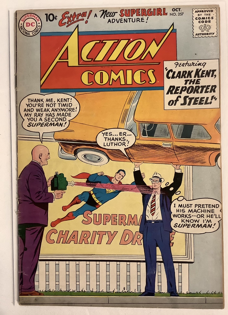 Action Comics #257 VG/F Front Cover