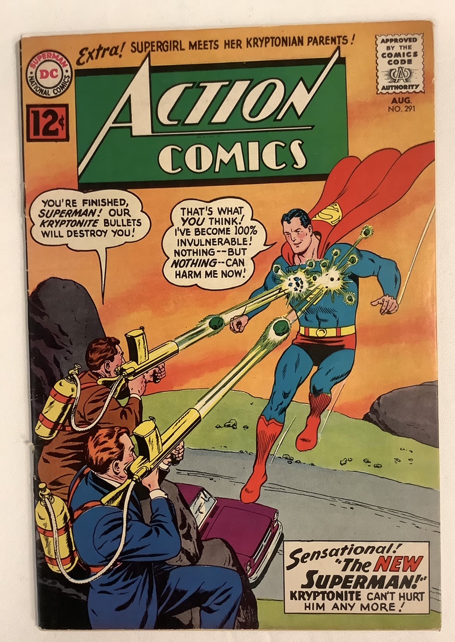 Action Comics #291 VF- Front Cover