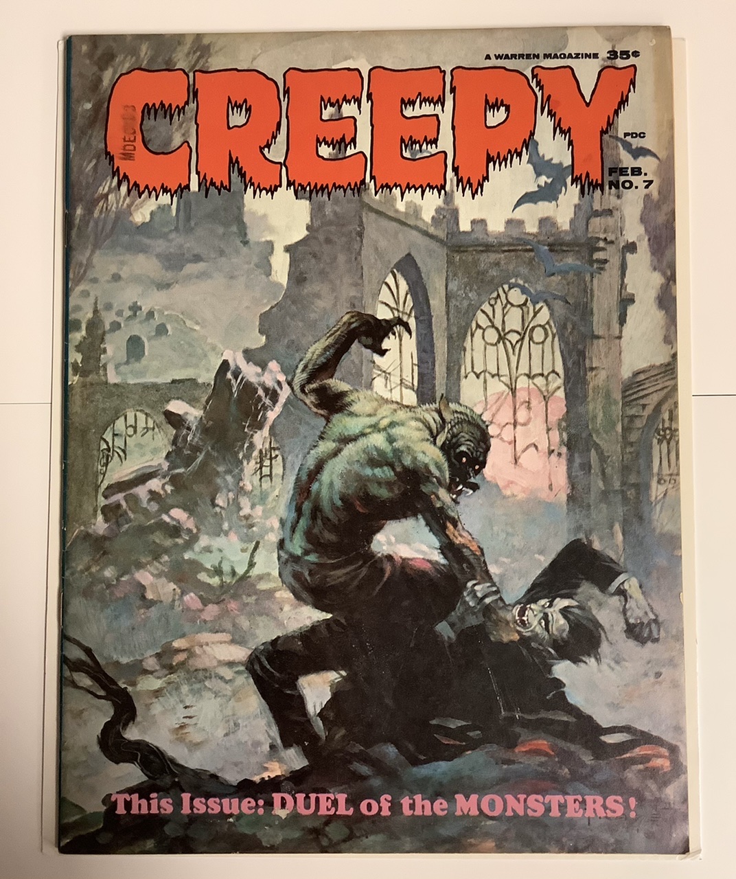 Creepy #7 F Front Cover