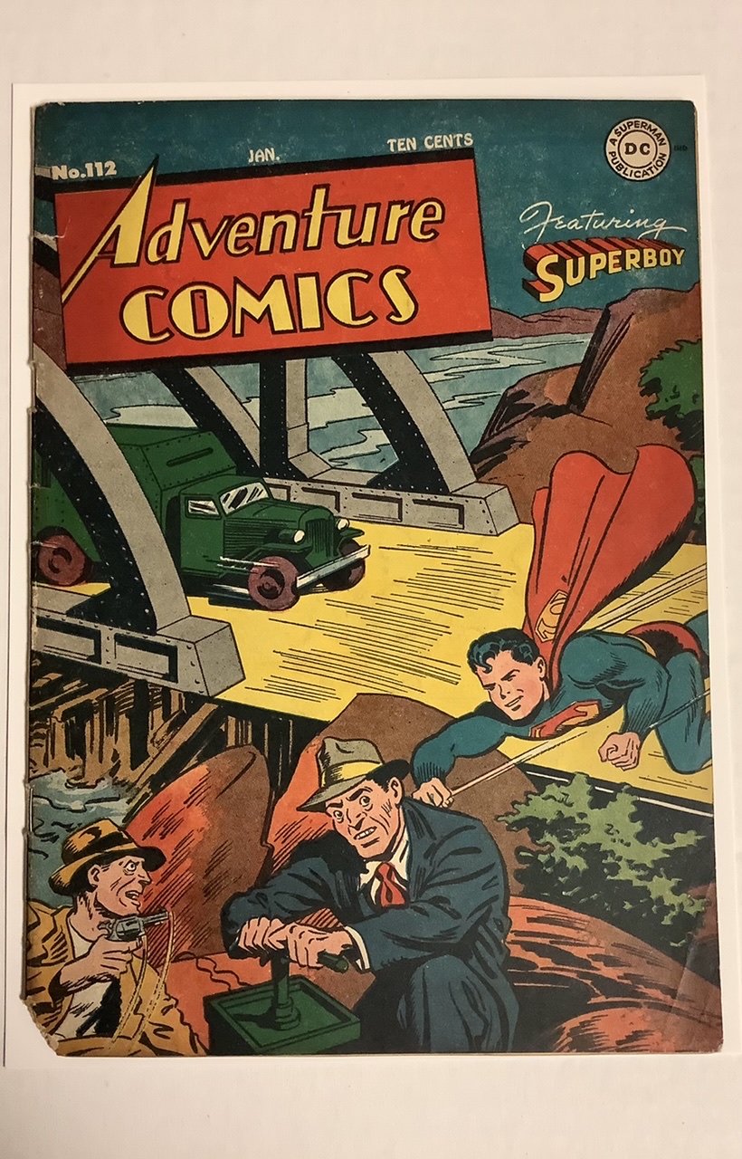 Adventure Comics #112 VG Front Cover