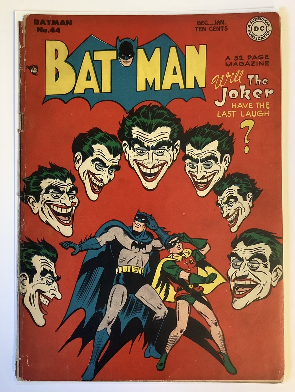 Batman #44 VG- Front Cover