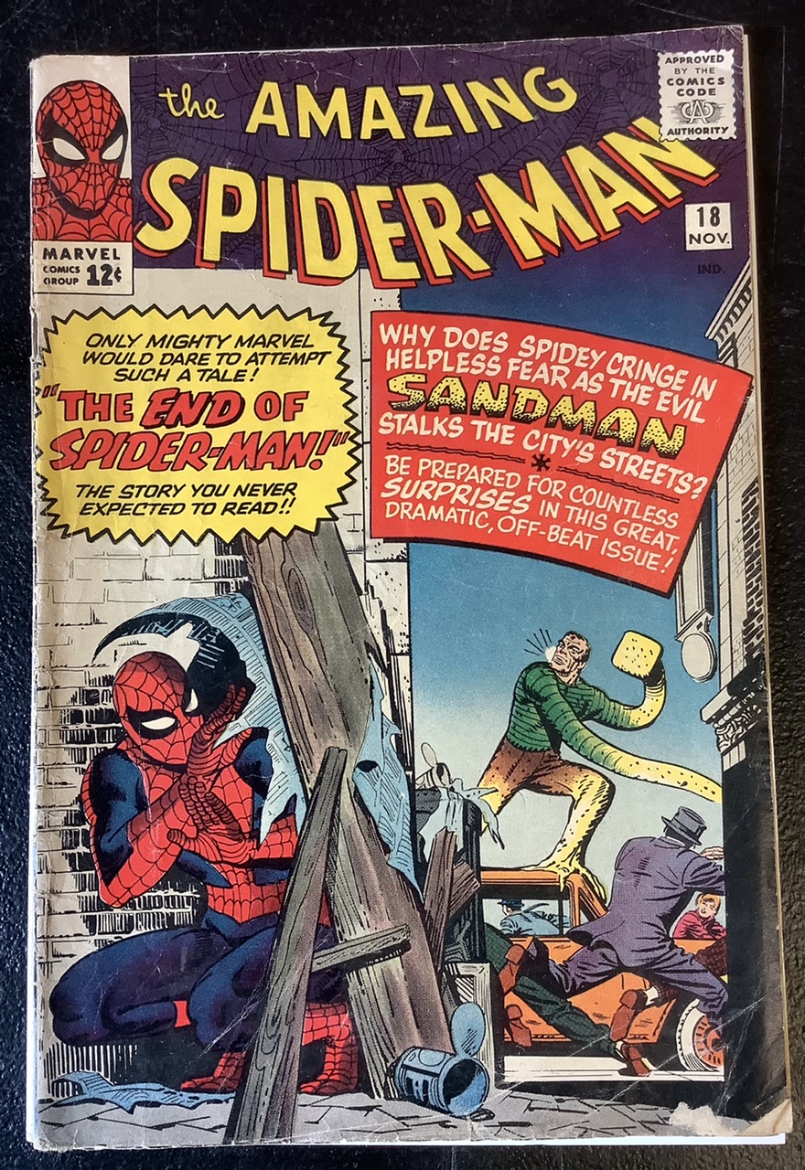 Amazing Spider-Man #18 VG- Front Cover