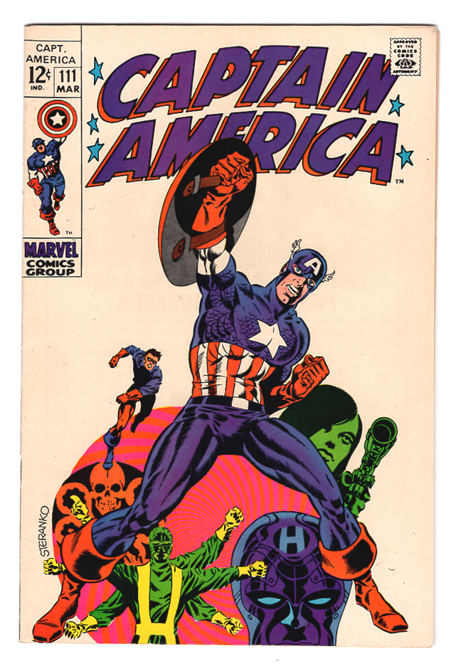 Captain America #111 NM Front Cover