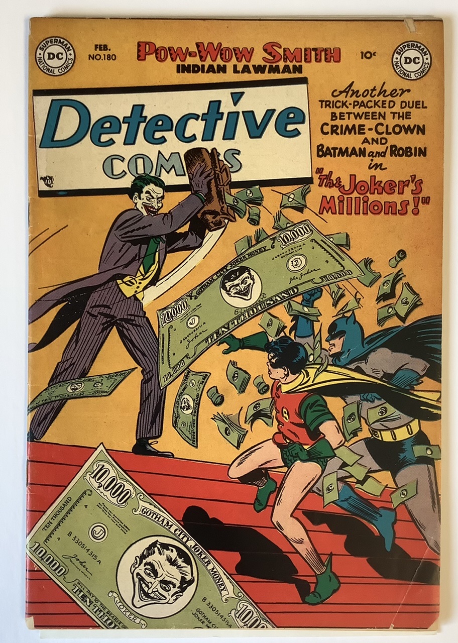 Detective Comics #180 F- Front Cover