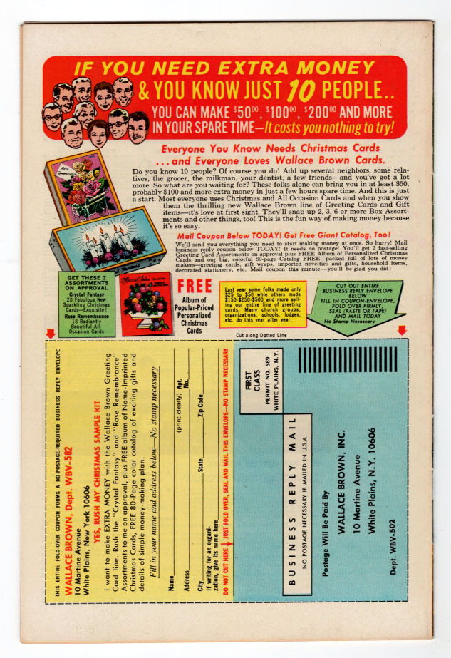 Captain America #117 VF/NM Back Cover
