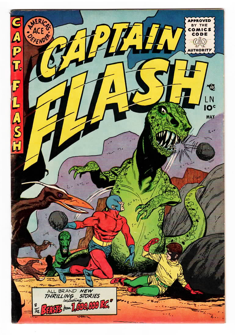 Captain Flash #3 VF Front Cover