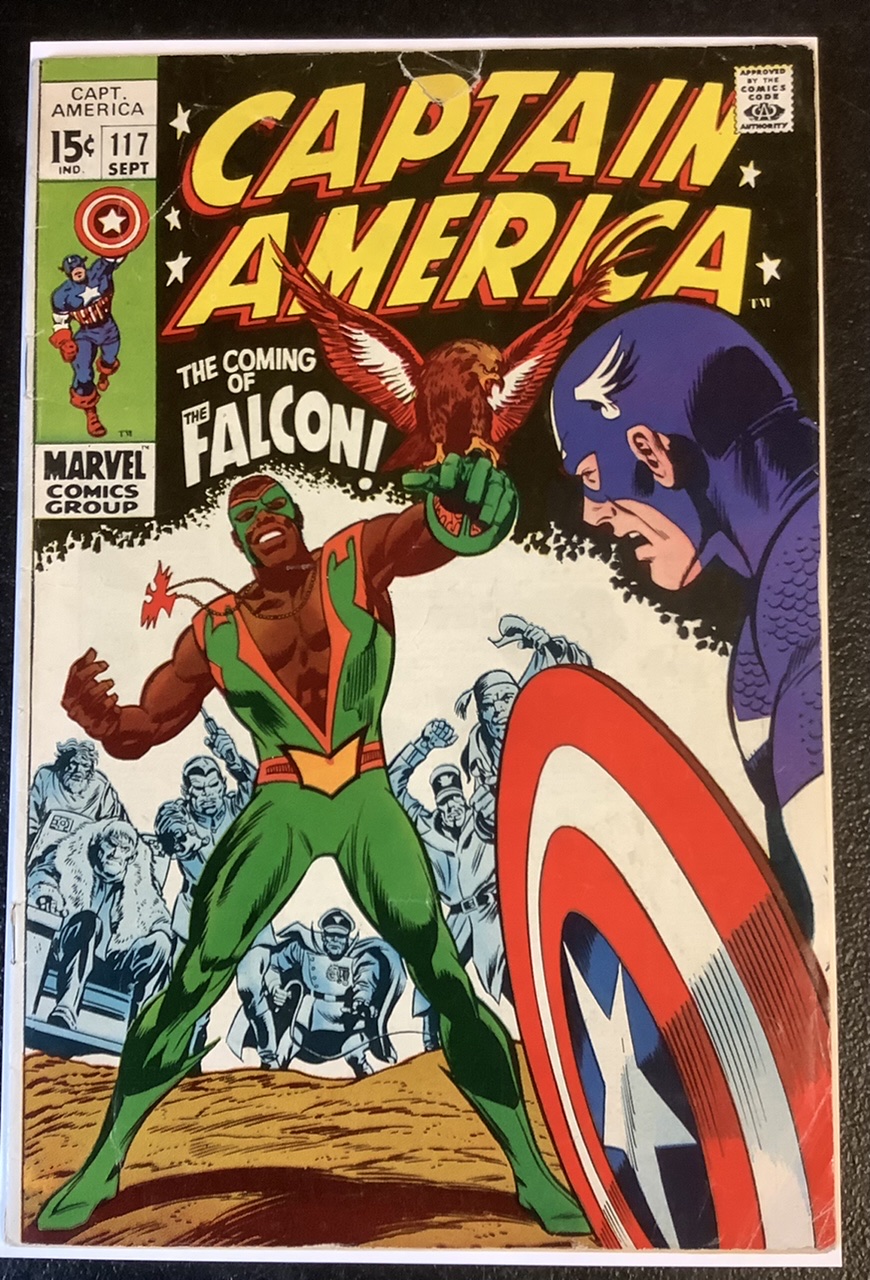 Captain America #117 VG Front Cover