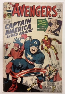 Avengers #4 VG/F
