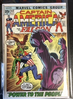 Cover of Captain America #143