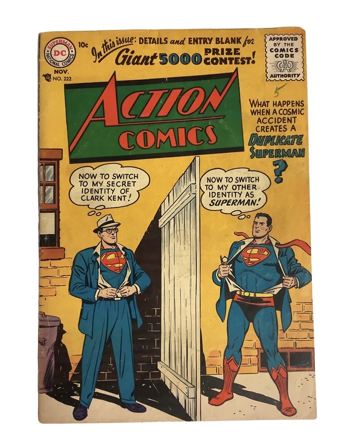 Action Comics #222 VG Front Cover