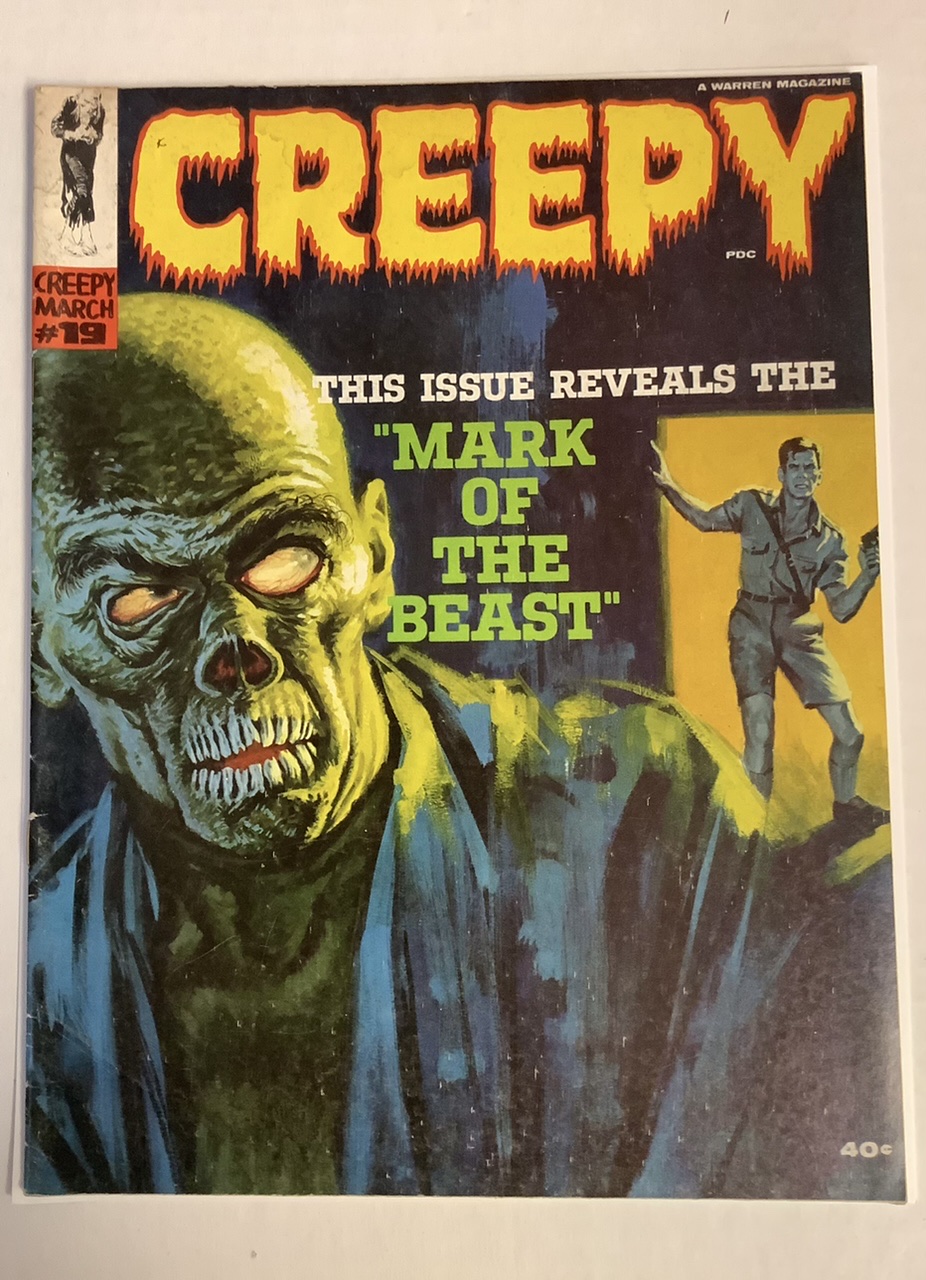 Creepy #19 VG+ Front Cover
