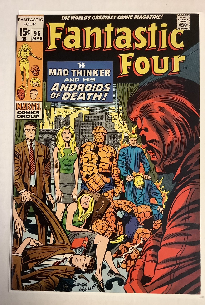 Fantastic Four #96 VF Front Cover