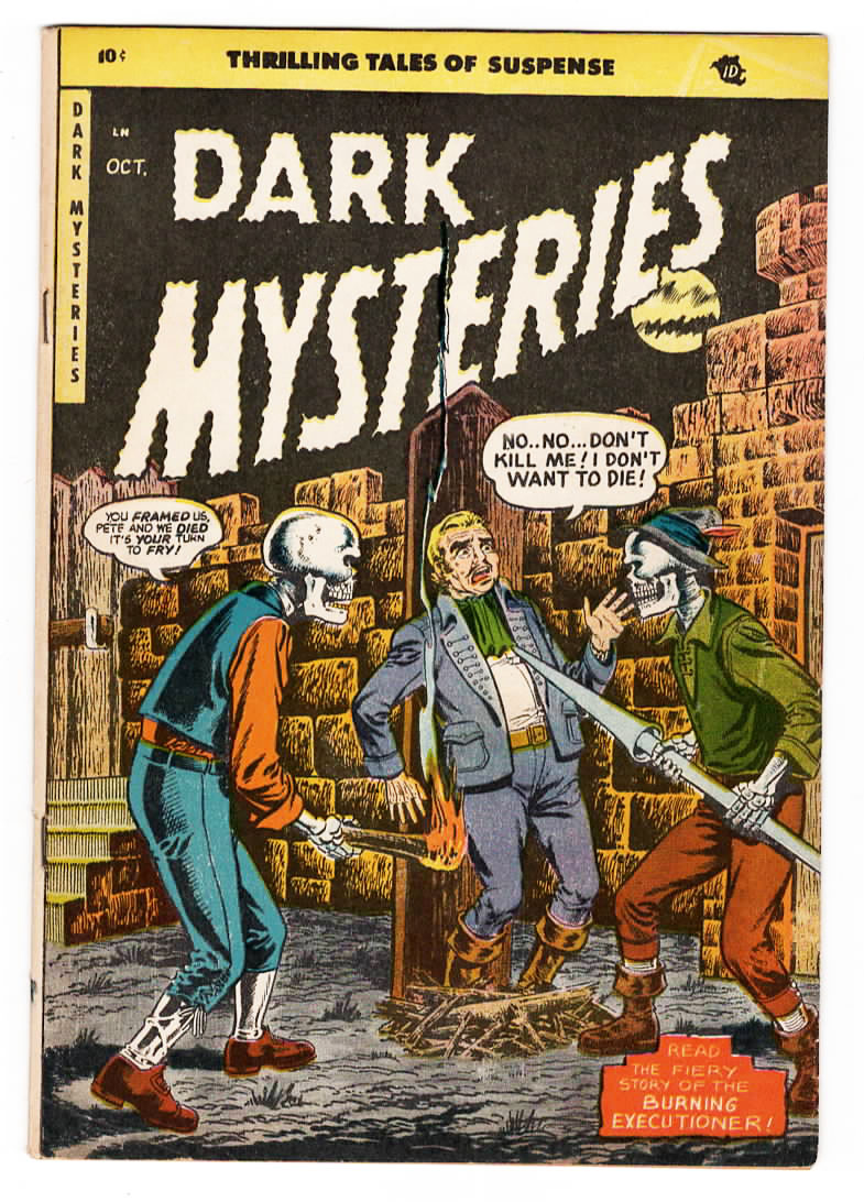Dark Mysteries #20 F+ Front Cover
