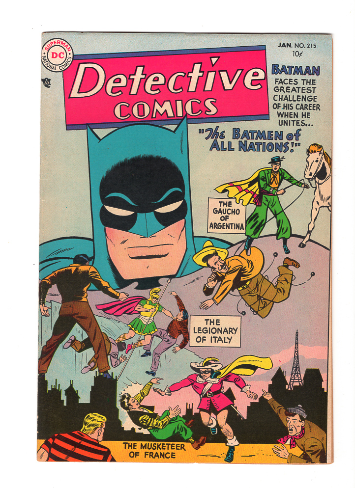 Detective Comics #215 VF+ Front Cover