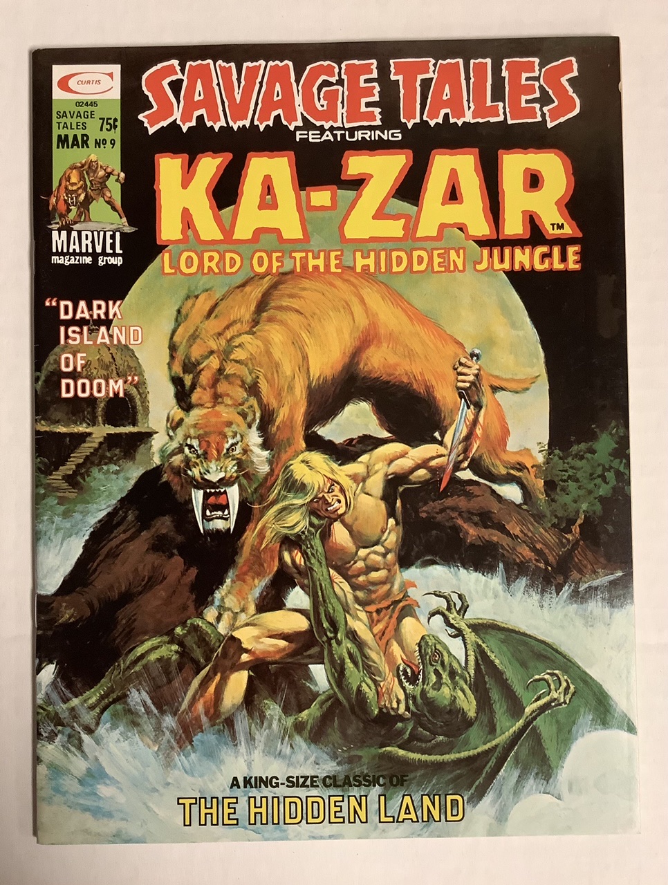 Savage Tales #9 VF+ Front Cover