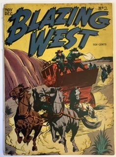 Cover of Blazing West #2