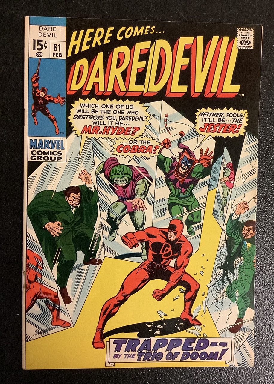 Daredevil #61 NM- Front Cover