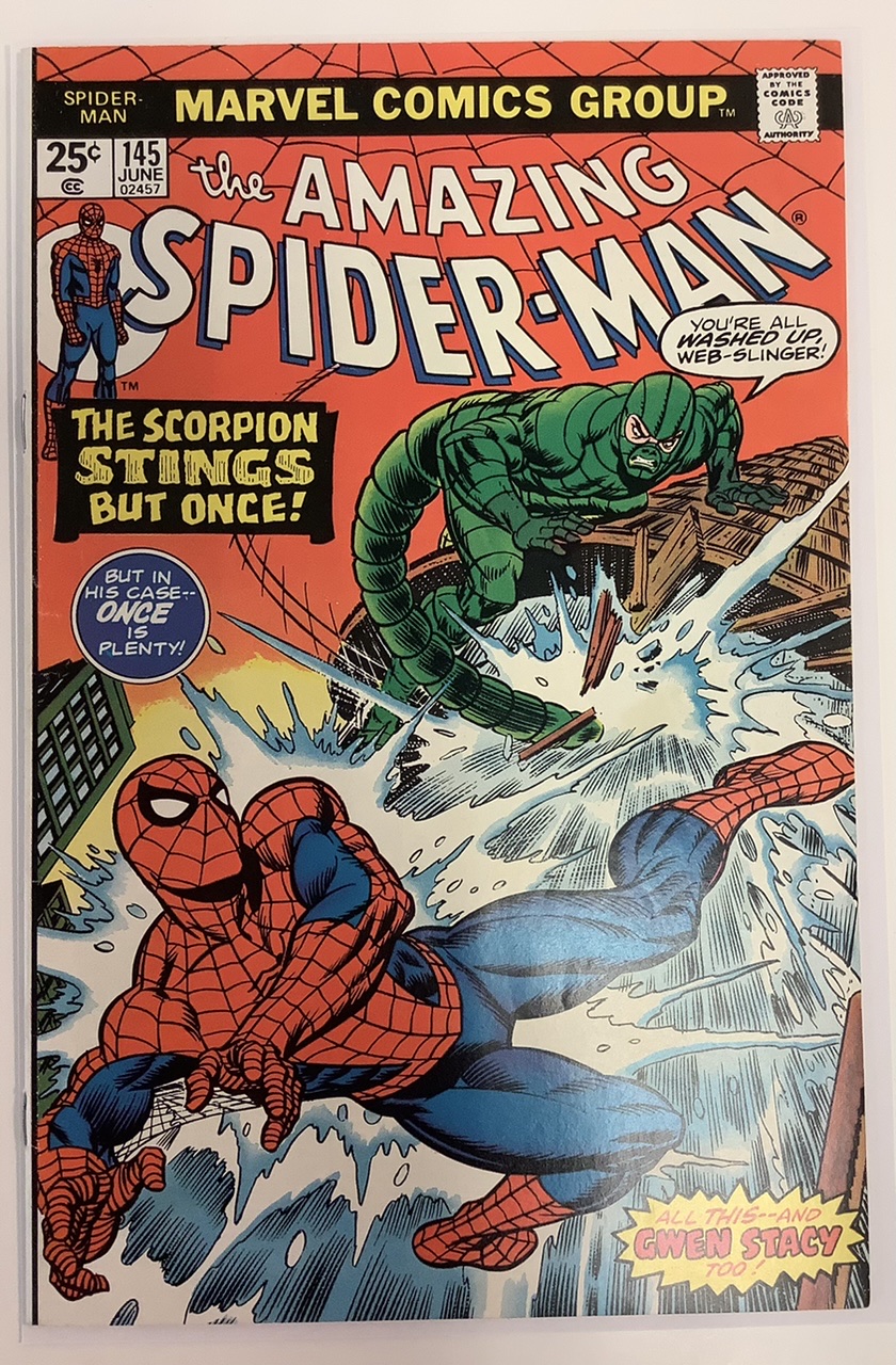 Amazing Spider-Man #145 VF+ Front Cover