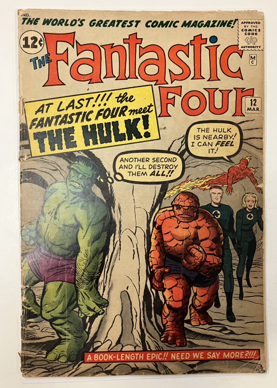 Fantastic Four #12 G/VG Front Cover