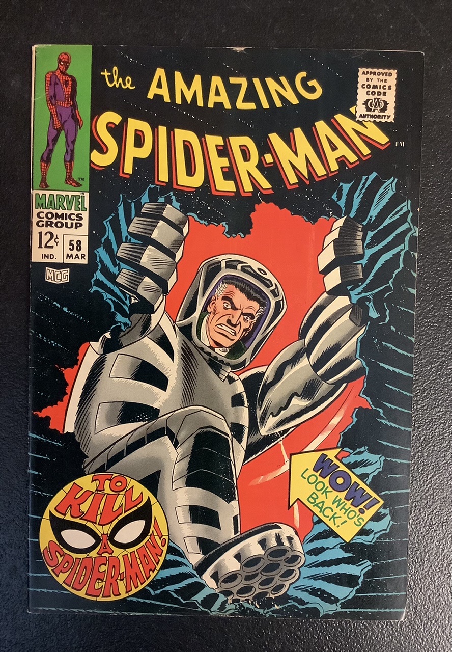 Amazing Spider-Man #58 VF- Front Cover