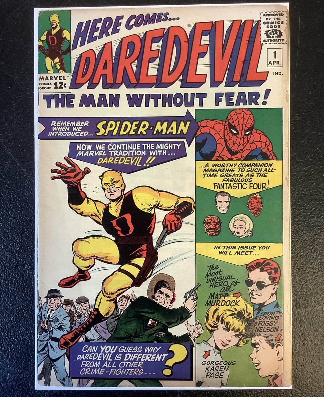 Daredevil #1 F- Front Cover