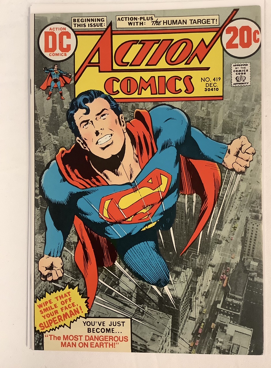 Action Comics #419 VF Front Cover