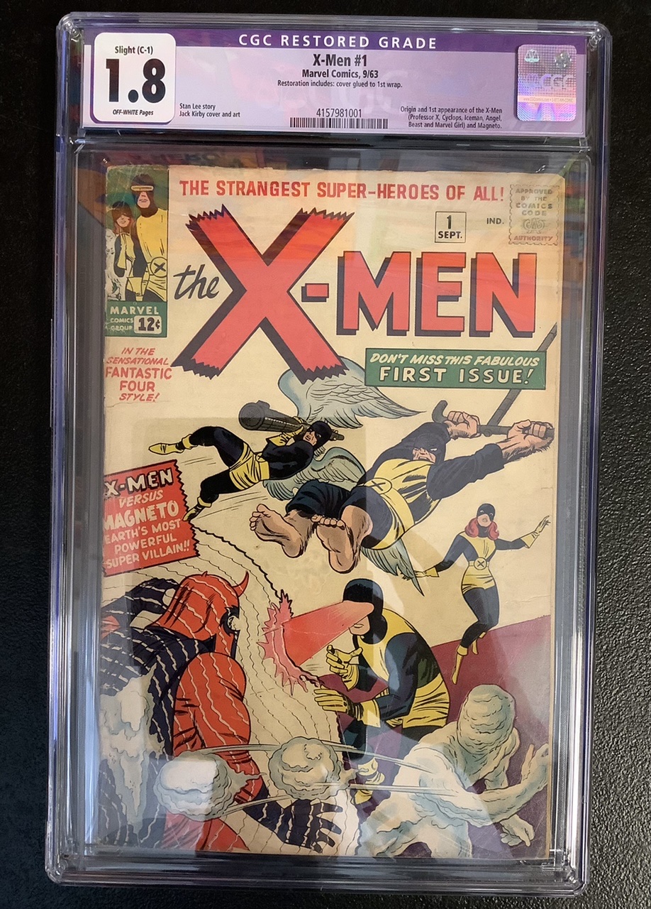 X-Men #1 CGC 1.8 Front Cover