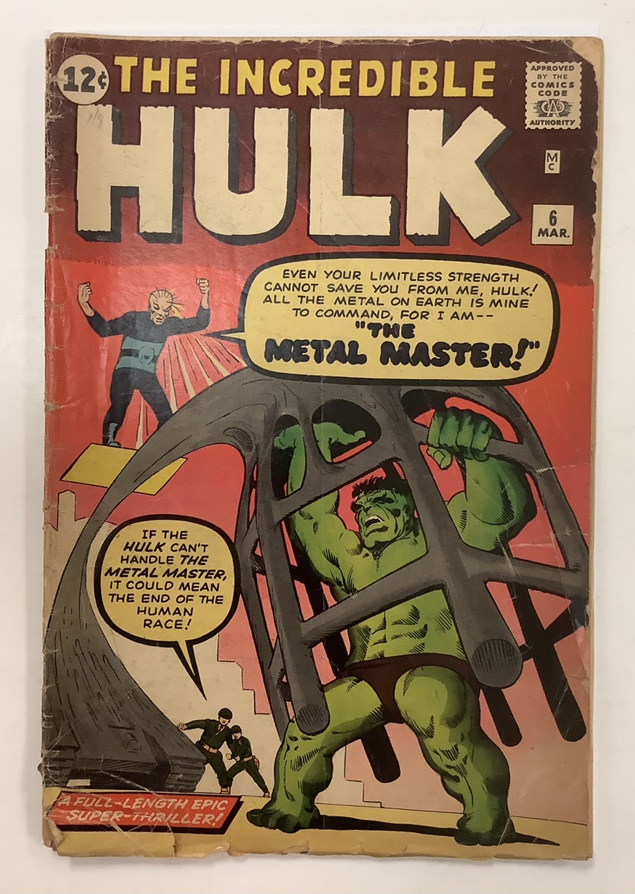 Hulk #6 G- Front Cover