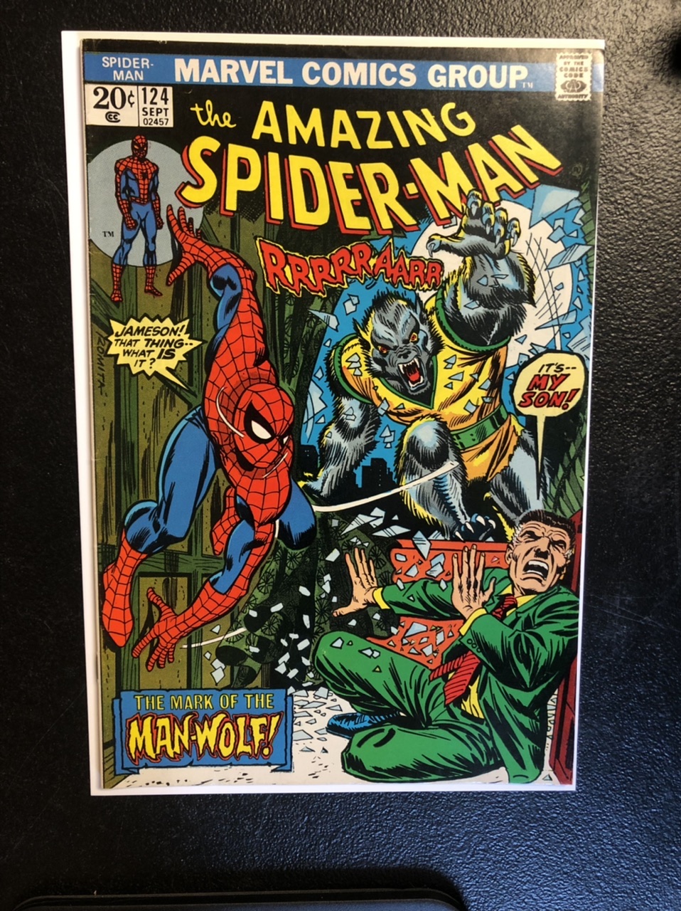 Amazing Spider-Man #124 VF Front Cover