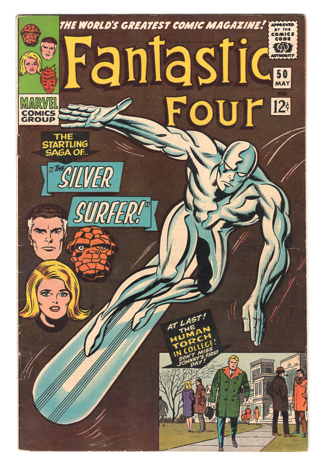 Fantastic Four #50 F-/F Front Cover