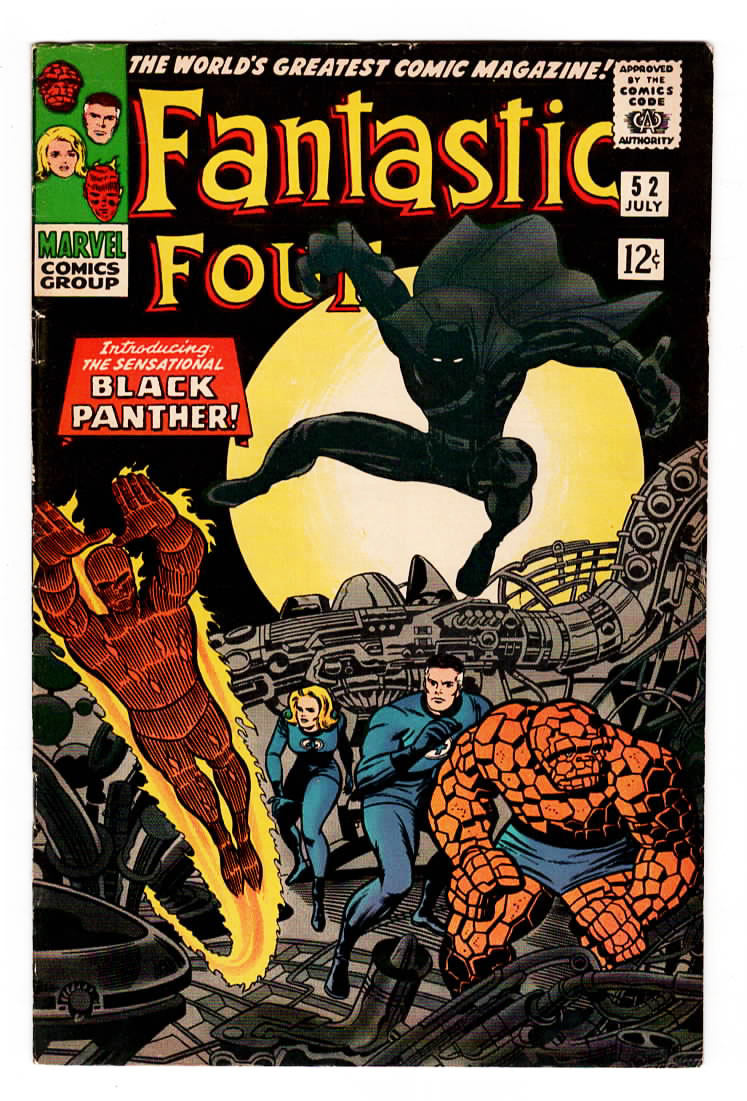 Fantastic Four #52 VF Front Cover