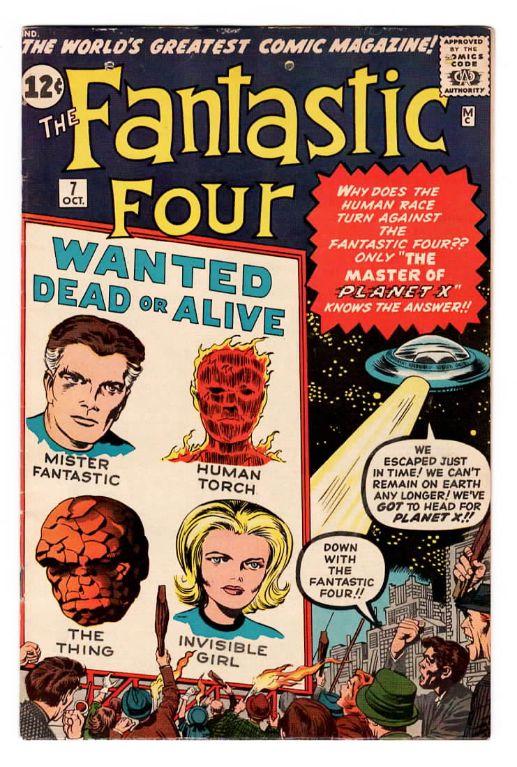 Fantastic Four #7 F/VF Front Cover