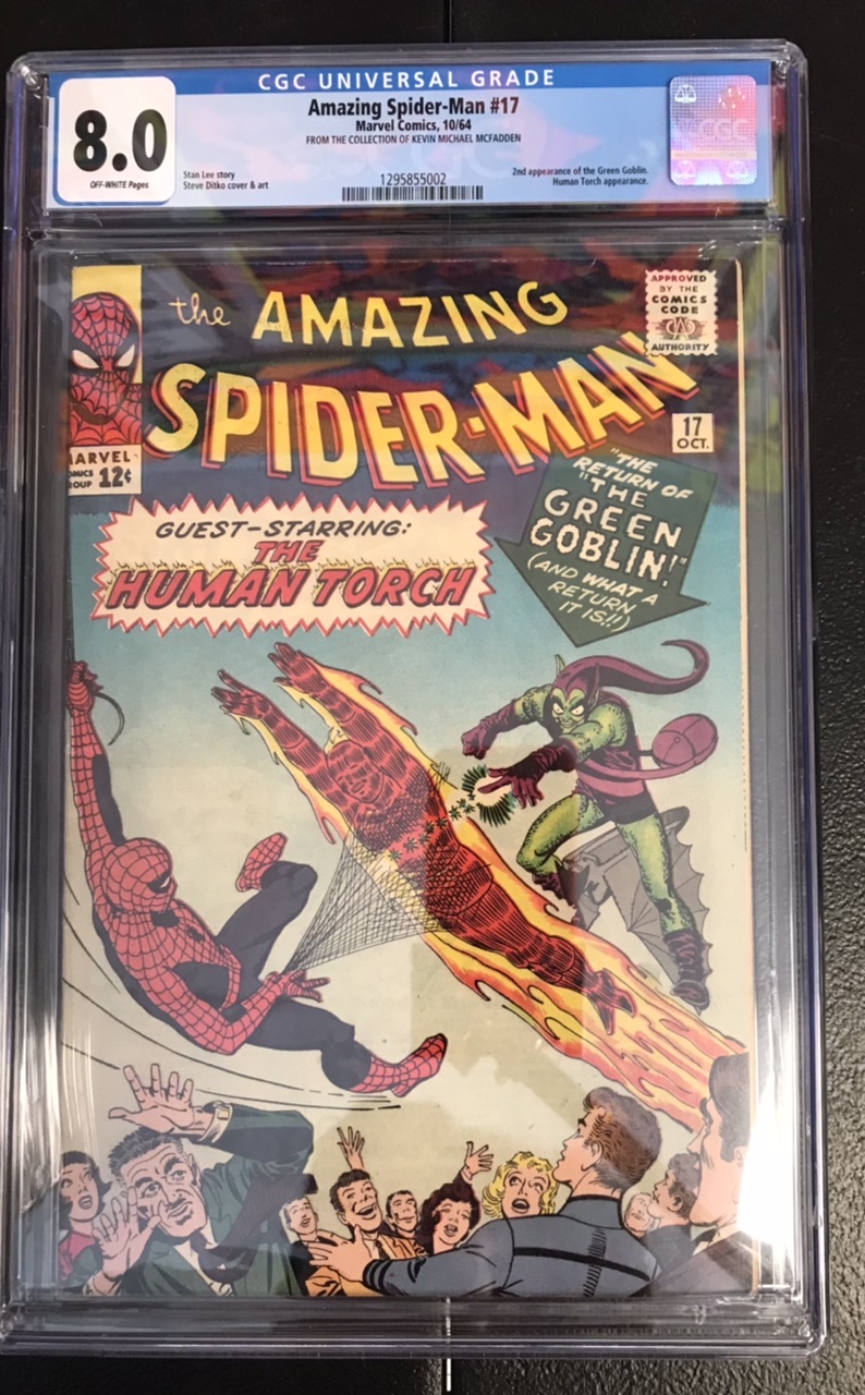 Amazing Spider-Man #17 CGC 8.0 Front Cover
