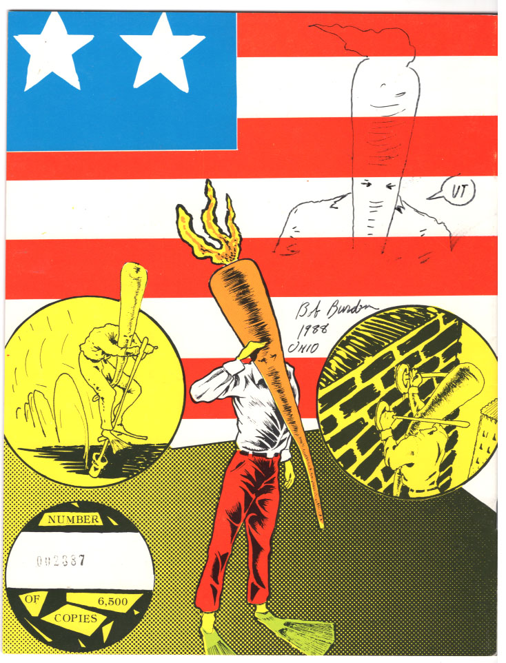 Flaming Carrot #1 NM- Back Cover