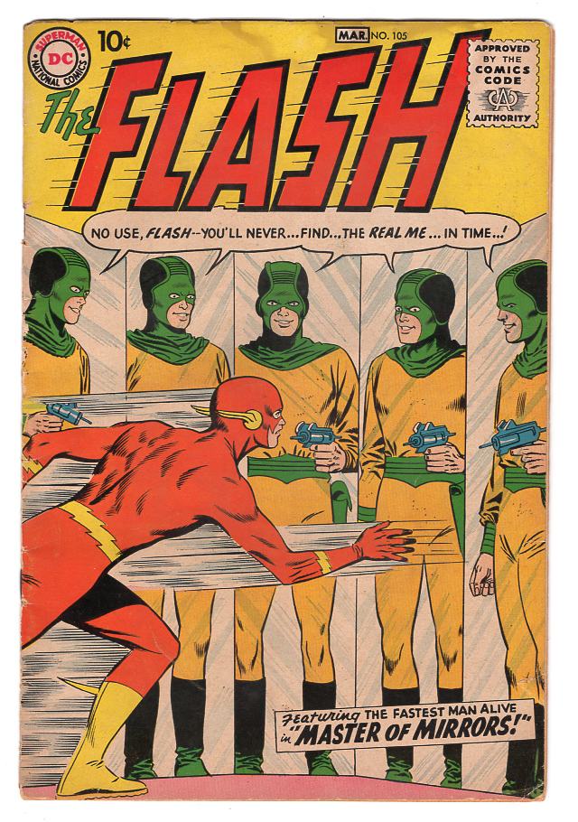 Flash (Silver Age) #105 VG Front Cover