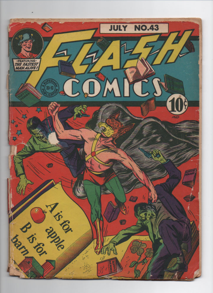 Flash (Golden Age) #43 Fr/G Front Cover