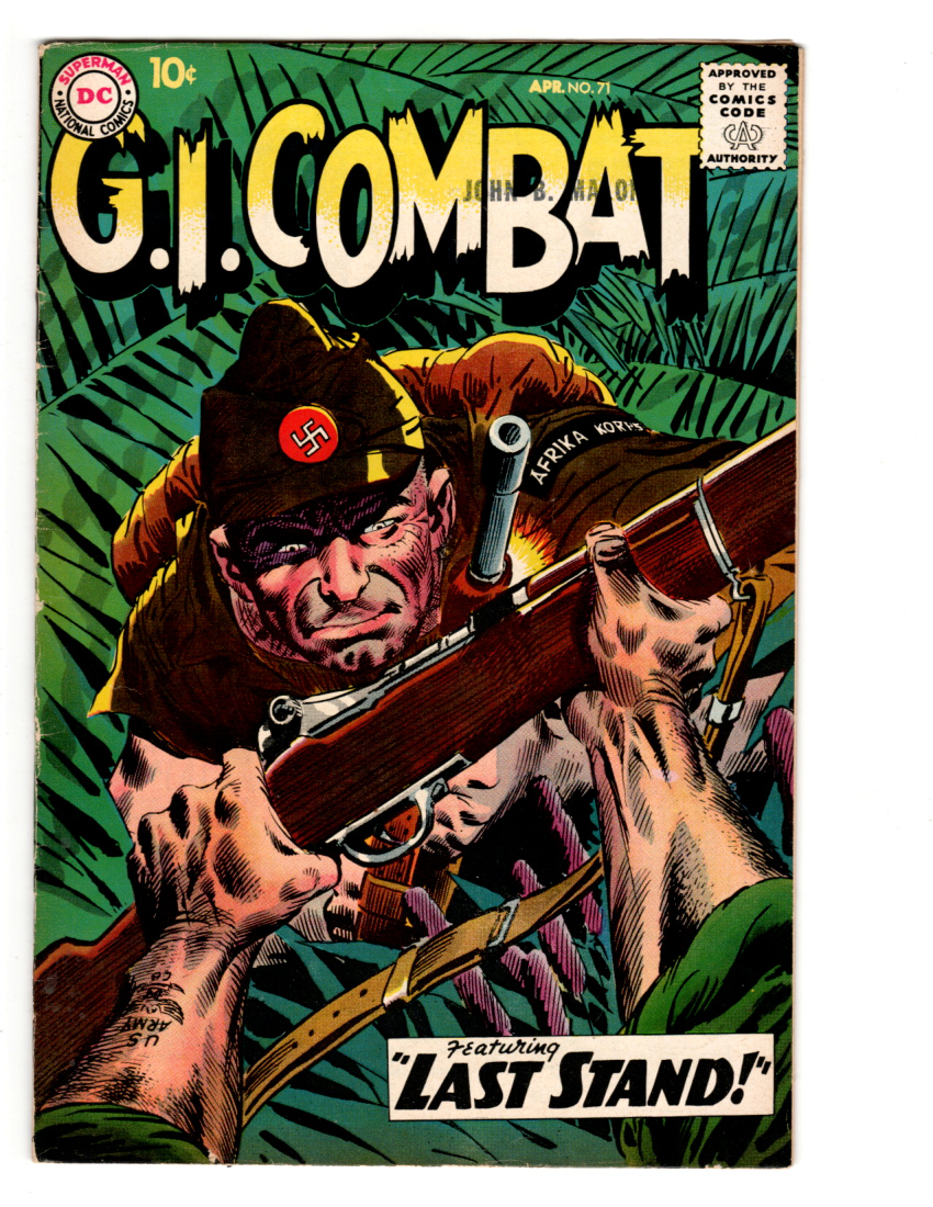 GI Combat #71 VF- Front Cover
