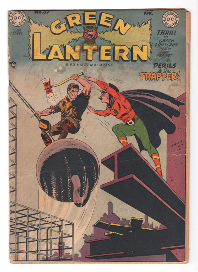 Green Lantern (Golden Age) #37 VG- Front Cover