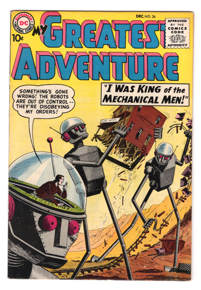 My Greatest Adventure (Pre-Hero) #26 VF+ Front Cover