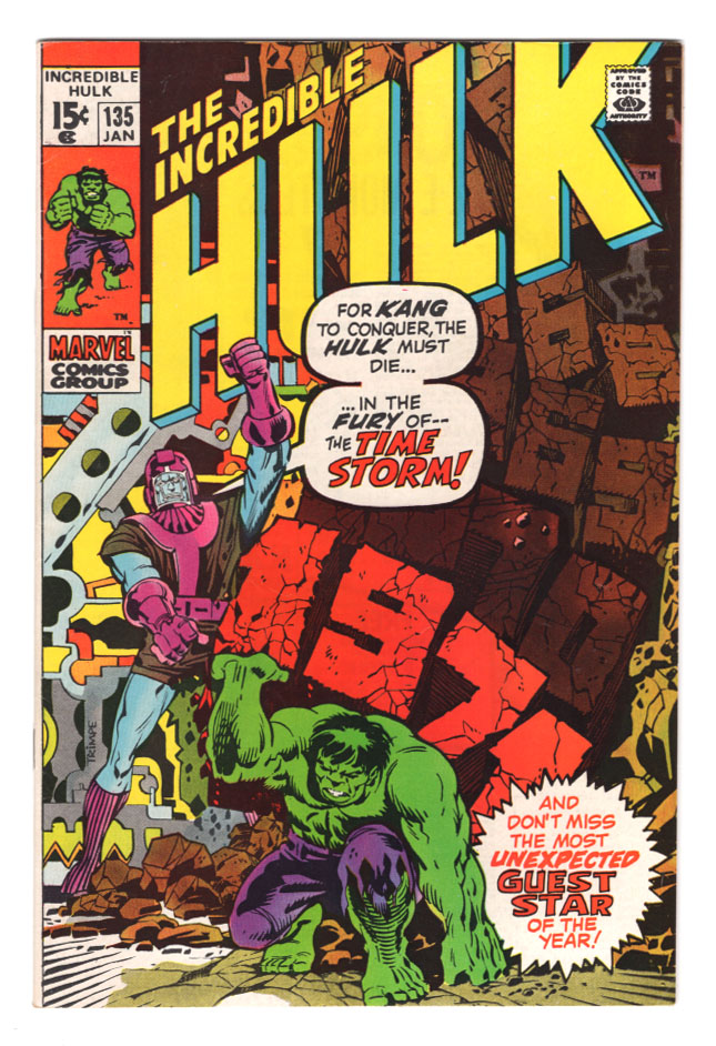 Hulk #135 VF Front Cover
